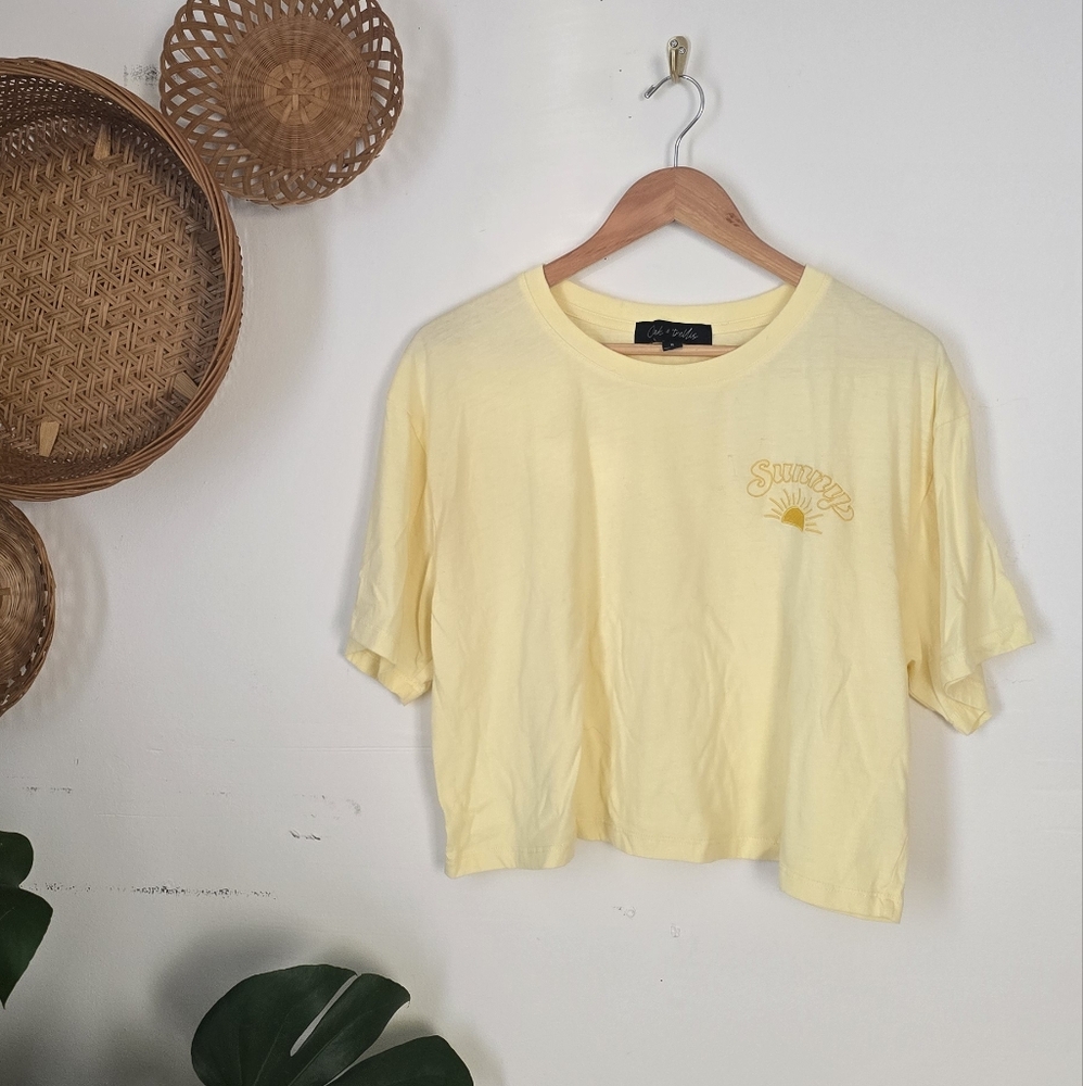 Sunny Yellow Short Sleeve Tee